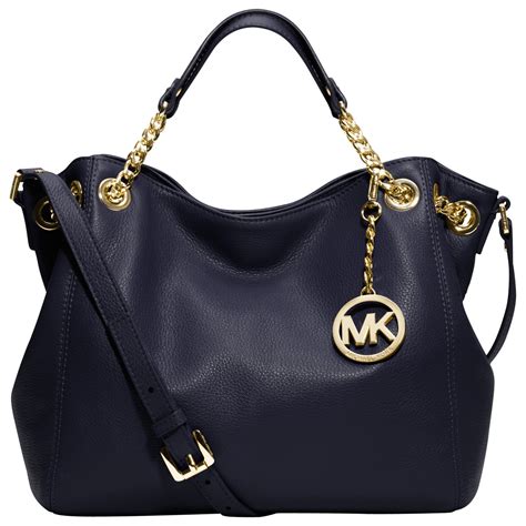 michael kors dark blue handbag|Michael Kors navy blue handbags.